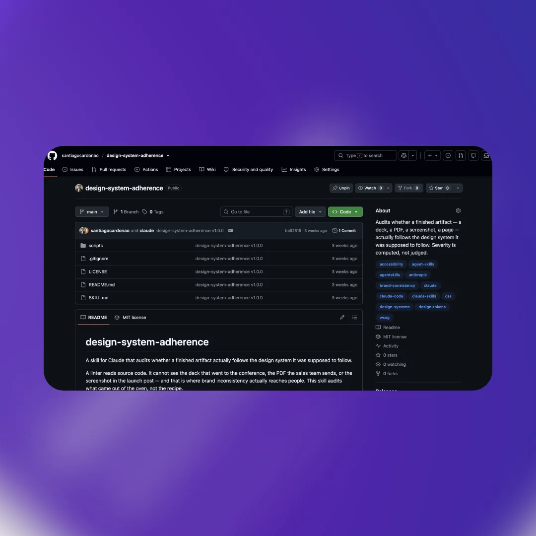 Portada de Design System Adherence